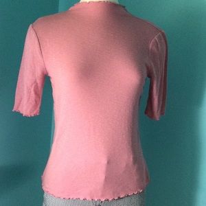 Knit Short Sleeve Top